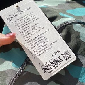 Lululemon Swift Speed High-Rise Tight 28" NWT